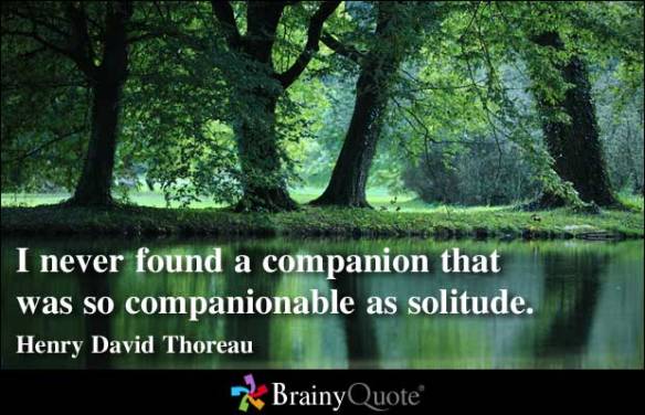 Solacious The Solace and Sweetness of Solitude | Bemusings